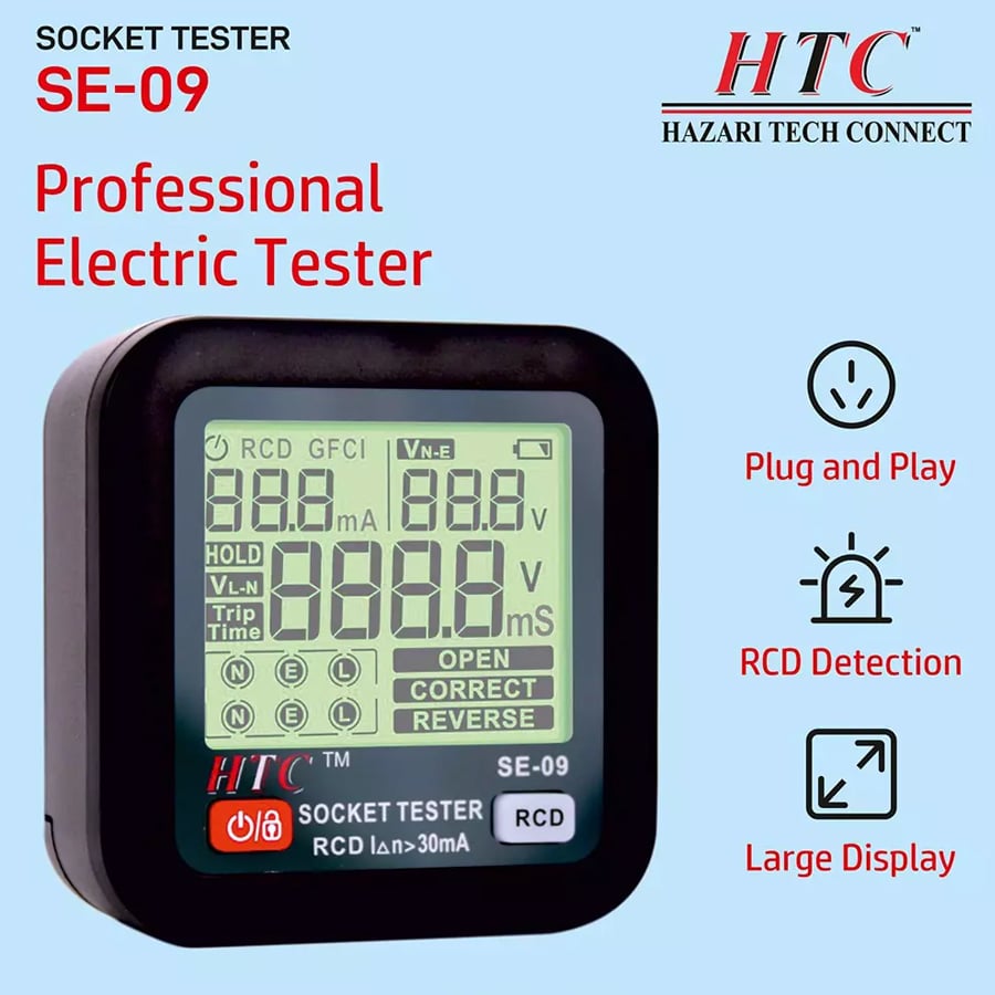 HTC Three Hole Socket Line Sequence Detection Tester